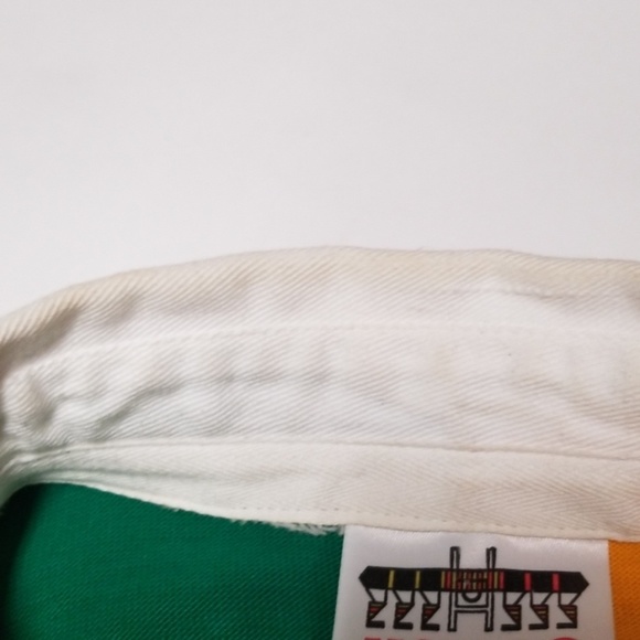 Vintage COLOR BLOCK England Cambridge Rugby Polo - Picture 6 of 6